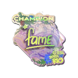 fame (голографическая, чемпион) | Рио-2022