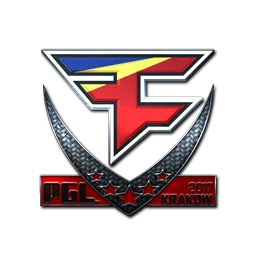 FaZe Clan (металлическая) | Краков-2017