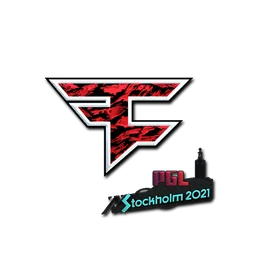 FaZe Clan (металлическая) | Стокгольм-2021