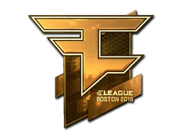 FaZe Clan (золотая) | Бостон-2018