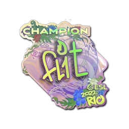 FL1T (голографическая, чемпион) | Рио-2022