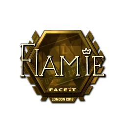 flamie (золотая) | Лондон-2018