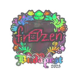 frozen (голографическая) | Будапешт-2025