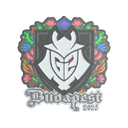 G2 Esports (вышитая) | Будапешт-2025