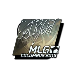 GeT_RiGhT (металлическая) | Колумбус-2016