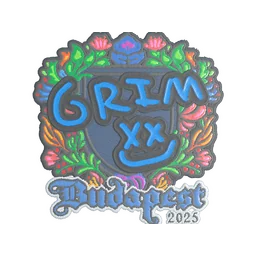 Grim (вышитая) | Будапешт-2025