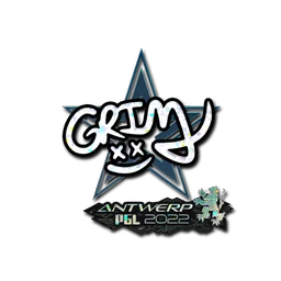 Grim (с блёстками) | Антверпен-2022