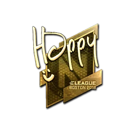 Happy (золотая) | Бостон-2018