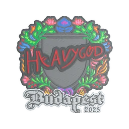 Heavygod (вышитая) | Будапешт-2025
