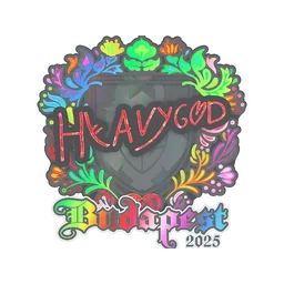 Heavygod (голографическая) | Будапешт-2025