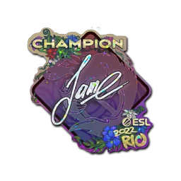 Jame (с блёстками, чемпион) | Рио-2022