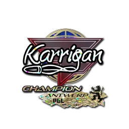 karrigan (с блёстками, чемпион) | Антверпен-2022
