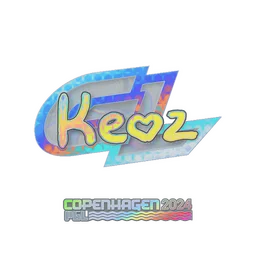 Keoz (голографическая) | Копенгаген-2024