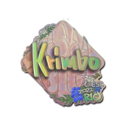 Krimbo (голографическая) | Рио-2022
