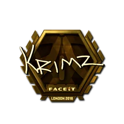 KRIMZ (золотая) | Лондон-2018