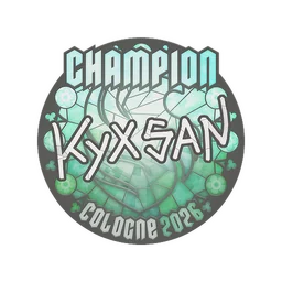 kyxsan (чемпион) | Кёльн-2026