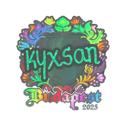 kyxsan (голографическая) | Будапешт-2025