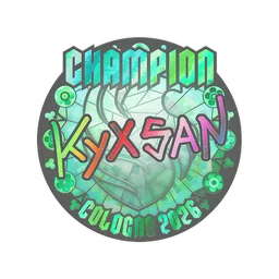 kyxsan (голографическая, чемпион) | Кёльн-2026