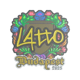 latto (вышитая) | Будапешт-2025