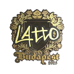 latto (золотая) | Будапешт-2025