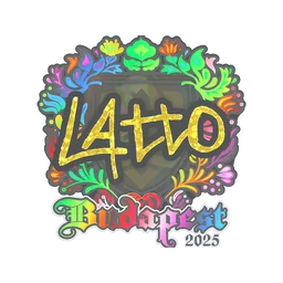 latto (голографическая) | Будапешт-2025