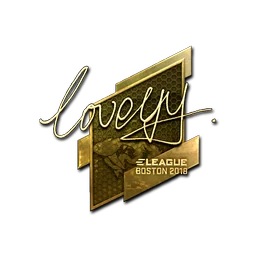LoveYY (золотая) | Бостон-2018