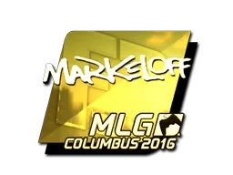 markeloff (золотая) | Колумбус-2016