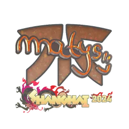 MATYS (с блёстками) | Шанхай-2024