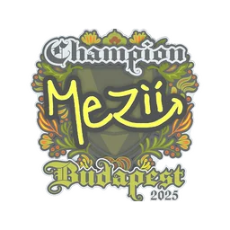 mezii (чемпион) | Будапешт-2025
