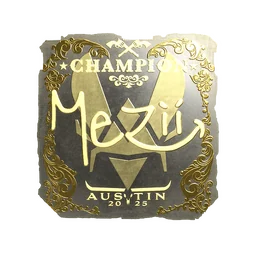 mezii (золотая, чемпион) | Остин-2025