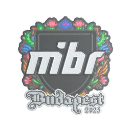 MIBR (вышитая) | Будапешт-2025