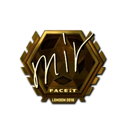 mir (золотая) | Лондон-2018