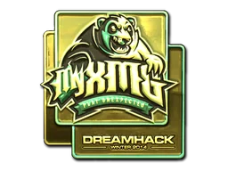 myXMG (золотая) | DreamHack 2014