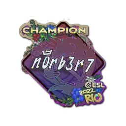 n0rb3r7 (с блёстками, чемпион) | Рио-2022