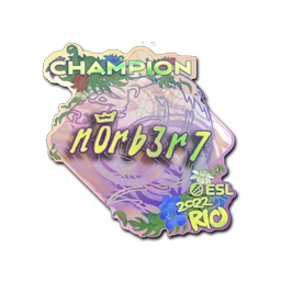 n0rb3r7 (голографическая, чемпион) | Рио-2022