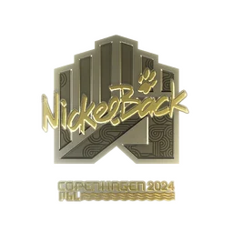 NickelBack (золотая) | Копенгаген-2024