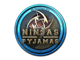 Ninjas in Pyjamas (металлическая) | Кёльн-2014