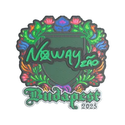 noway (вышитая) | Будапешт-2025