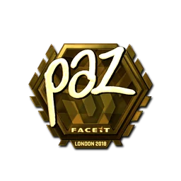 paz (золотая) | Лондон-2018