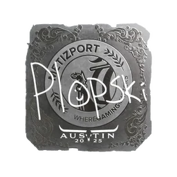 Plopski (металлическая) | Остин-2025