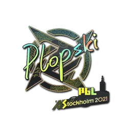 Plopski (голографическая) | Стокгольм-2021