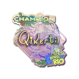 qikert (голографическая, чемпион) | Рио-2022