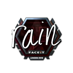 rain (металлическая) | Лондон-2018