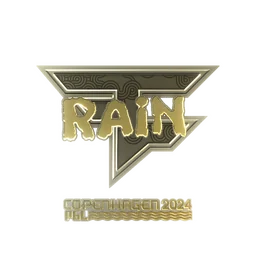 rain (золотая) | Копенгаген-2024