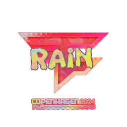 rain (голографическая) | Копенгаген-2024