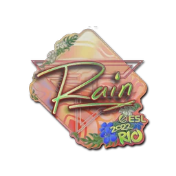 rain (голографическая) | Рио-2022
