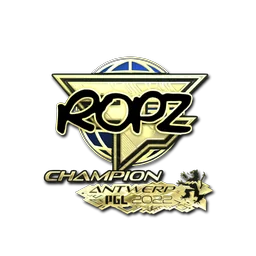 ropz (золотая, чемпион) | Антверпен-2022