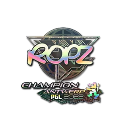 ropz (голографическая, чемпион) | Антверпен-2022