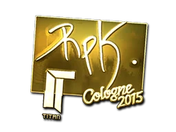 RpK (золотая) | Кёльн-2015