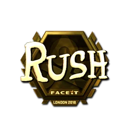 RUSH (золотая) | Лондон-2018